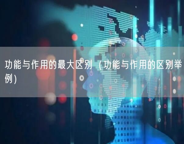 从功能到用途的多样选择 (从功能到用途的英文)-虎跃云资讯网